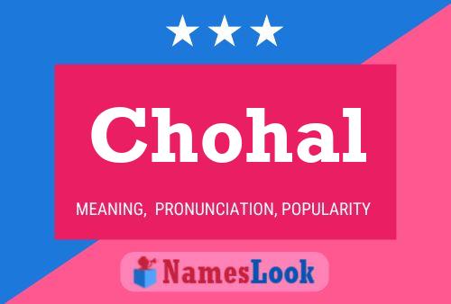 Chohal Name Poster