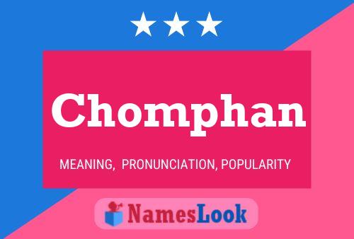 Chomphan Name Poster