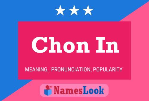 Chon In Name Poster