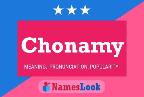 Chonamy Name Poster