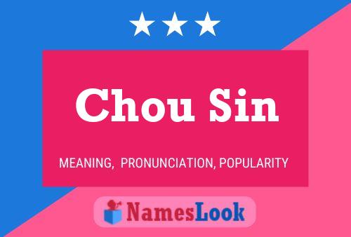 Chou Sin Name Poster