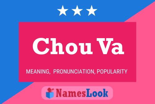 Chou Va Name Poster