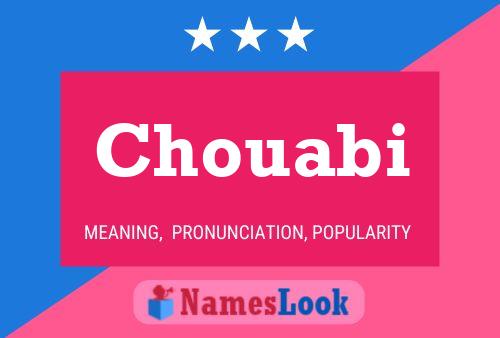 Chouabi Name Poster