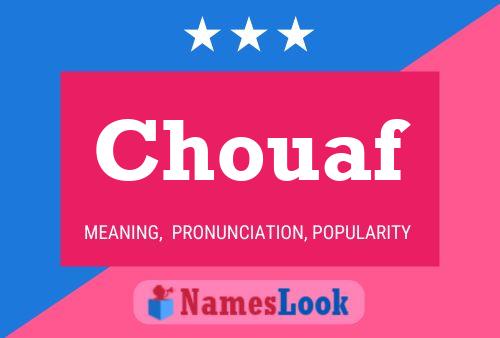 Chouaf Name Poster