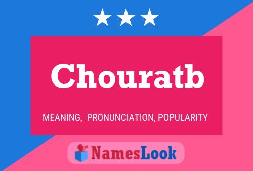 Chouratb Name Poster