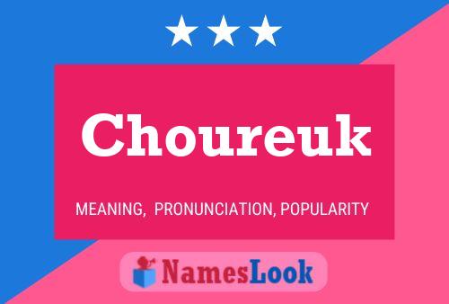 Choureuk Name Poster