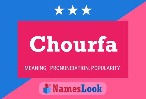 Chourfa Name Poster