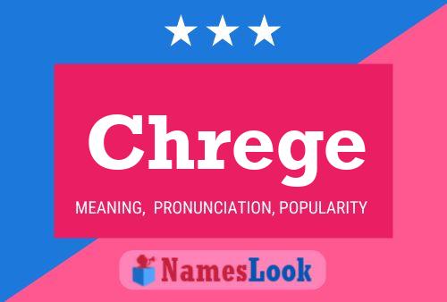 Chrege Name Poster