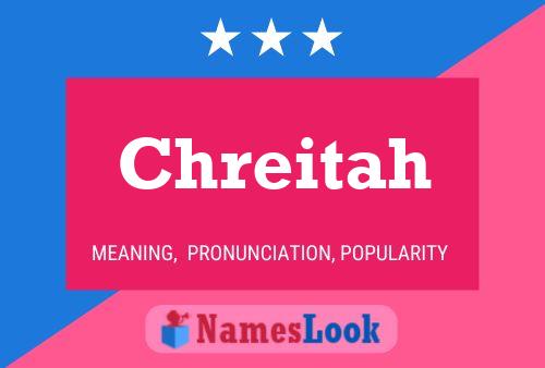 Chreitah Name Poster