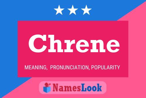 Chrene Name Poster