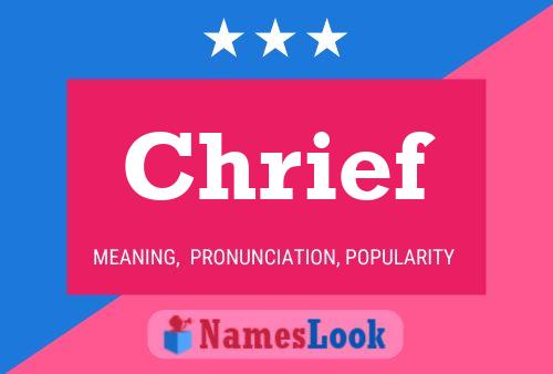 Chrief Name Poster