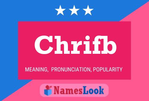 Chrifb Name Poster