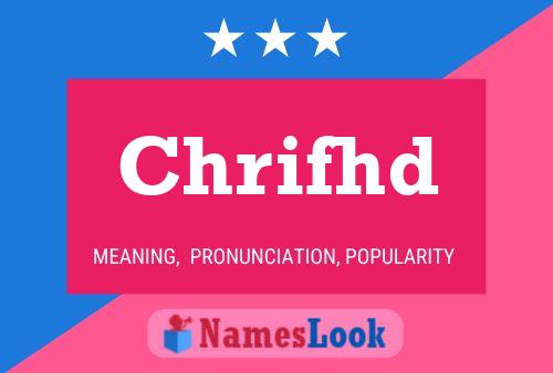 Chrifhd Name Poster