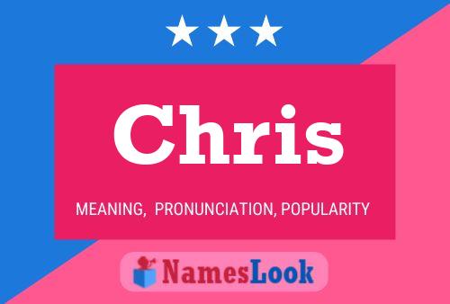 Chris Name Poster