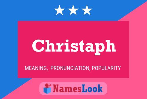 Christaph Name Poster