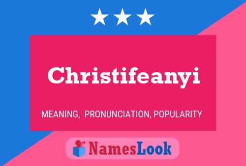 Christifeanyi Name Poster