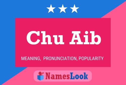 Chu Aib Name Poster