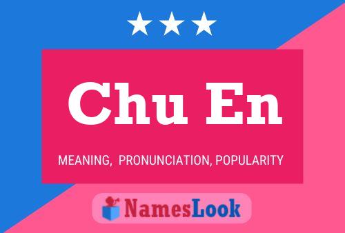 Chu En Name Poster