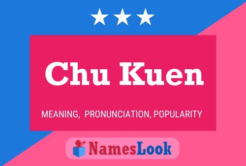 Chu Kuen Name Poster