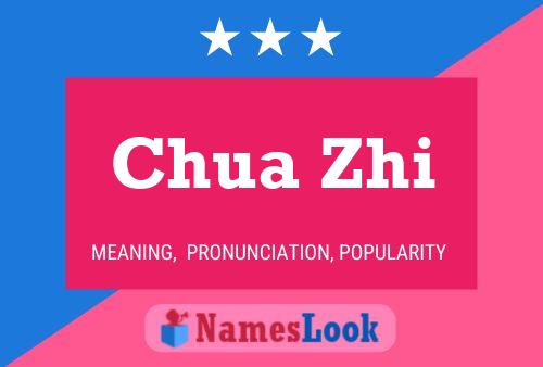 Chua Zhi Name Poster