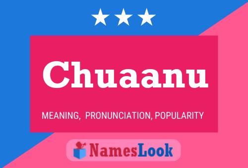 Chuaanu Name Poster