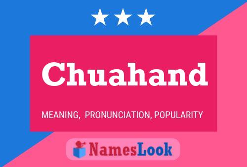 Chuahand Name Poster