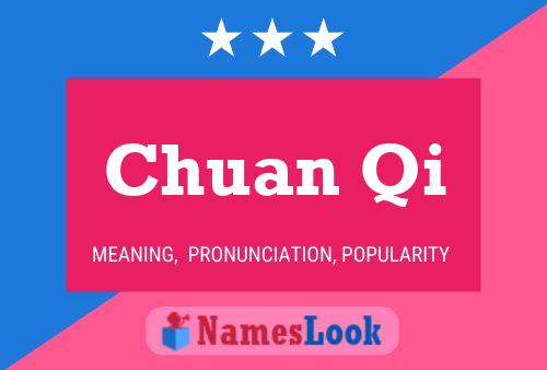 Chuan Qi Name Poster