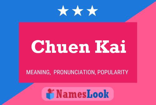 Chuen Kai Name Poster