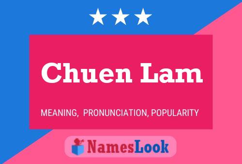 Chuen Lam Name Poster