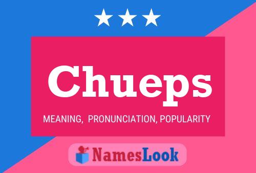 Chueps Name Poster