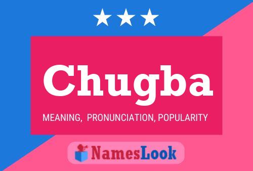 Chugba Name Poster