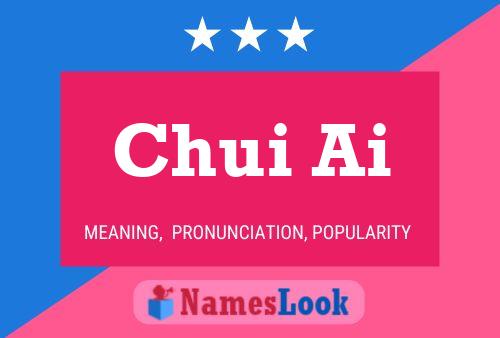 Chui Ai Name Poster