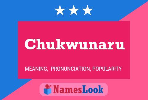 Chukwunaru Name Poster