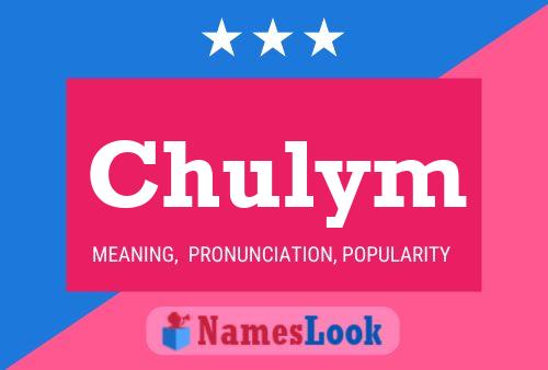 Chulym Name Poster