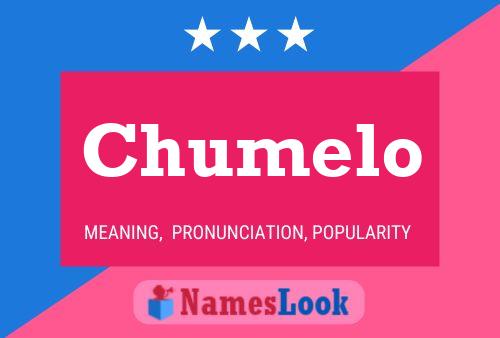 Chumelo Name Poster