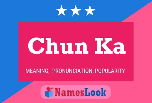 Chun Ka Name Poster