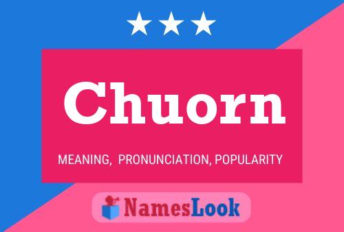 Chuorn Name Poster