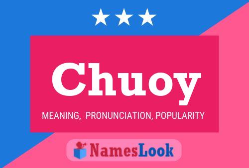 Chuoy Name Poster