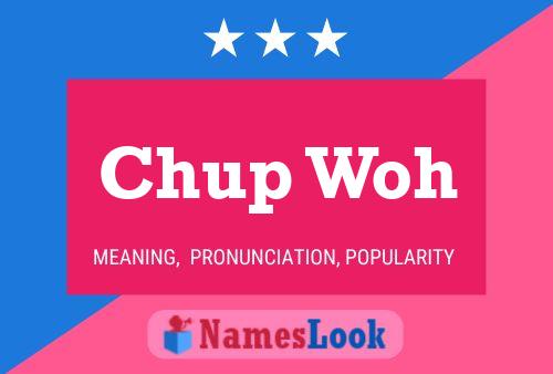 Chup Woh Name Poster