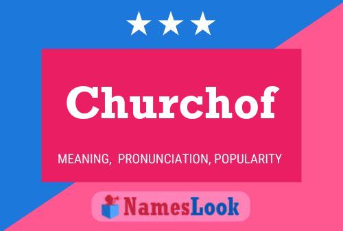 Churchof Name Poster