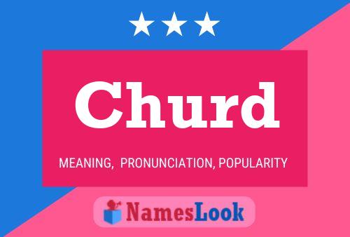 Churd Name Poster