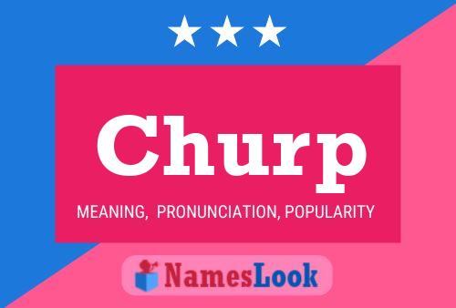 Churp Name Poster