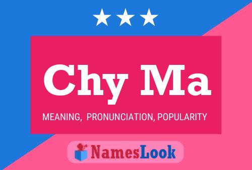 Chy Ma Name Poster