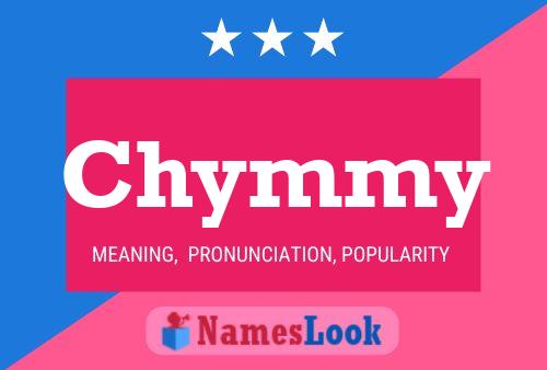 Chymmy Name Poster