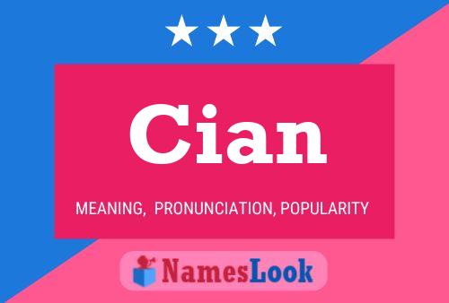 Cian Name Poster