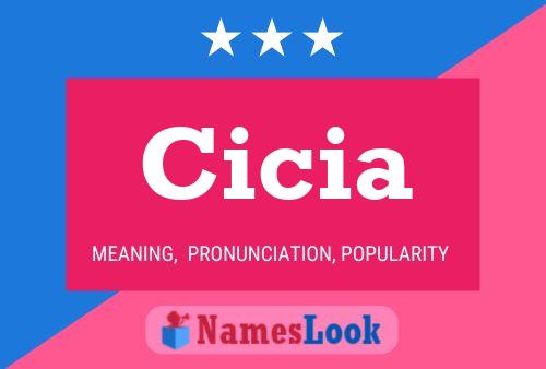 Cicia Name Poster