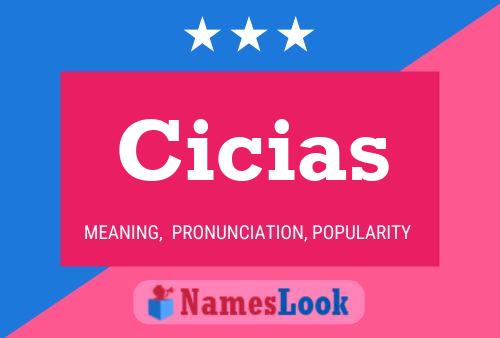 Cicias Name Poster