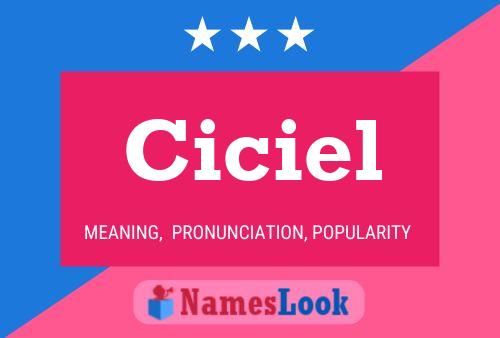 Ciciel Name Poster