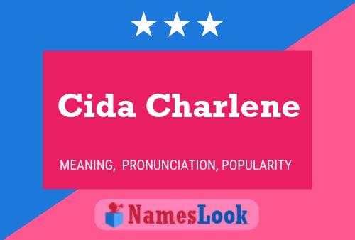 Cida Charlene Name Poster