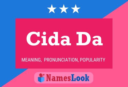 Cida Da Name Poster